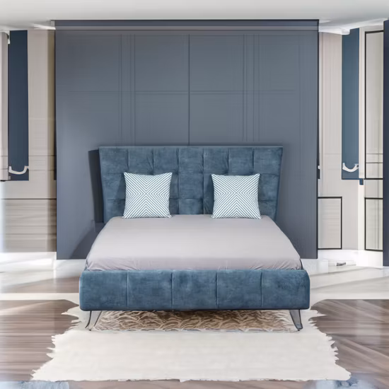 Huayang OEM индивидуальная деревянная мебель для спальни, домашняя мебель, двуспальная современная кровать, двуспальная кровать, производитель